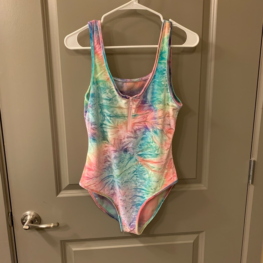 Tie dye bodysuit